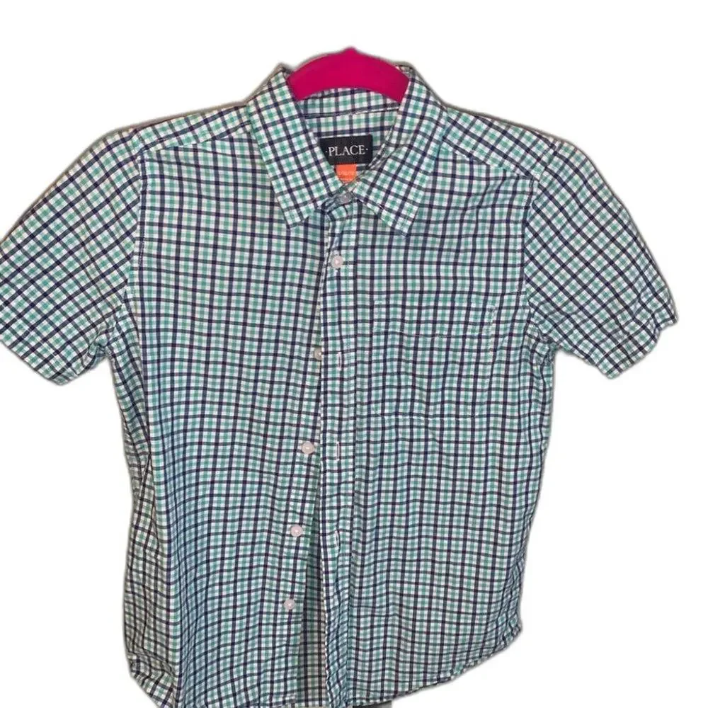 Boys Children Place short sleeves shirt size L 10/12